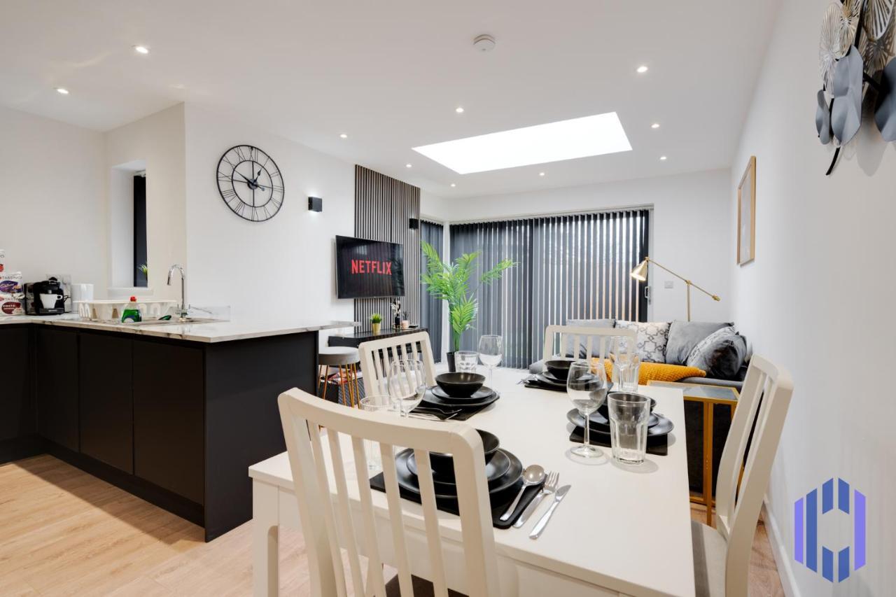 Villa Stylish 4Bd - Coop Live - Etihad - Parking - Ev Manchester Exterior foto